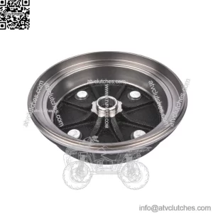 Front Brake Drum for Kawasaki Mule 3000 3010 4000 4010 KAF950E 4x4 Trans Diesel