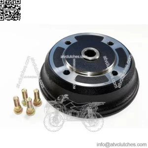 Front Brake Drum for Kawasaki Mule 3000 3010 4000 4010 2x4 4x4 Gas Diesel Studs