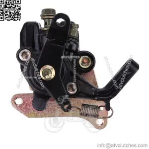 Rear Brake Caliper &Pads for Honda ATC200X ATC350X TRX250X TRX300EX TRX400EX 2x4