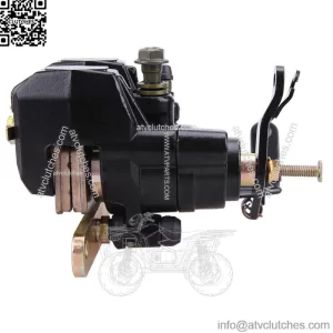 Rear Brake Caliper W/ Pads for Yamaha Wolverine 350 YFM350FX YFM350 Fx 1995-2005