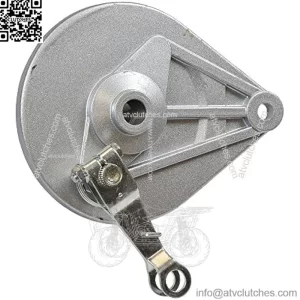 AlveyTech Brake Assembly - Replacement for the Massimo, Baja, Hensim MB165, MB200, Heat, Warrior, 196cc 6.5 Hp Engine Mini Bikes, Dirt Pit Bike, Rear Drum Kit Accessories for Gas Power Bicycle 1-Set