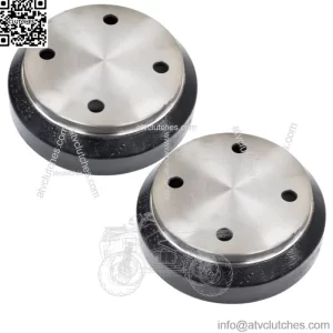 (2) Club Car Rear Brake Drum For Club Car DS and Precedent '95 & Up Golf Carts