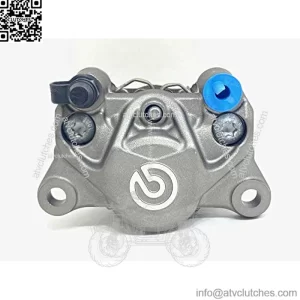 Ducati OEM Titanium Dark Grey Rear Brake Caliper compatible with Brembo on 848/1098/1198, StreetFighter, Hypermotard 939/821
