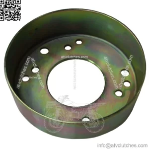 52487 Mini Bike Go Kart 4.5" Brake Drum for 4.5" Bands Zinc Plated w/