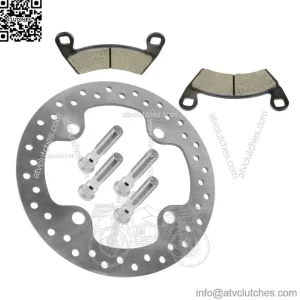 Front or Rear Brake Disc w/ Pad for Polaris RZR XP 1000/ RZR XP 4 1000 2014-2021 (For: Polaris)