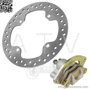 Left Front Brake Disc & Caliper For Polaris Scrambler XP 1000 HO EPS 2014 (For: Polaris)
