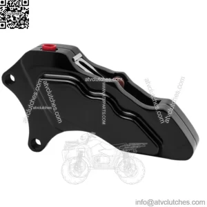 6 Piston Front Brake Caliper 13" Black Billet Aluminum Harley Big Twin XL 00-21 (For: Harley-Davidson)