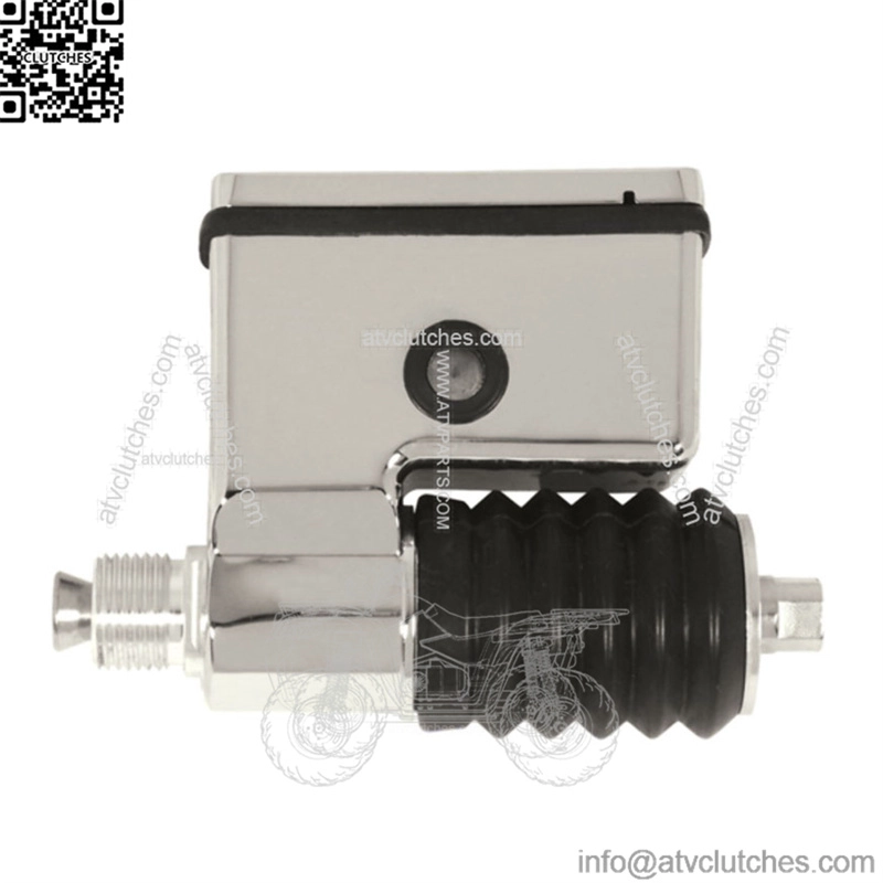 Chrome Replacement Master Cylinder Rear Brake OE 42474-90A Harley Dyna 91-05 (For: Harley-Davidson)