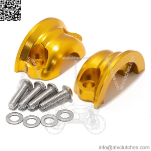 Aluminum Motorcycle Control Clamp Brake Perch Clamp for Harley Models