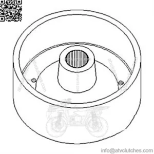 Brake Drum Fits Ford 1510 1500 1300 1310 1710 SBA328510080
