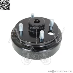 Rear Wheel Brake Drum Rear Hub For EZGO TXT Golf Cart W/ Small Spline 19186-G1P