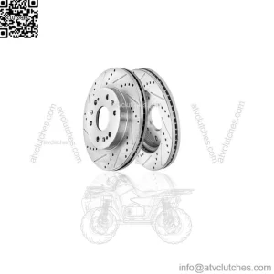 Front Drilled Brake Rotors for Chevy GMC Silverado Sierra Suburban 1500 Tahoe (For: More than one vehicle)