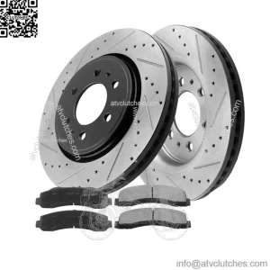 Front Brake Rotors Brakes Pads for Ford F150 Expedition Lincoln Navigator (For: Ford F-150)