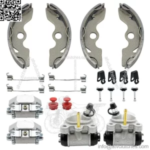 Front Brake Wheel Cylinder Shoes Adjusters Kit for Honda FourTrax 300 2x4 TRX300 (For: Honda)