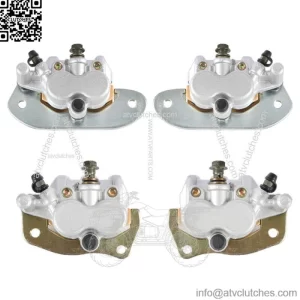 For Yamaha Rhino 700 YXR700 2008-2013 With Pads Front & Rear Brake Calipers