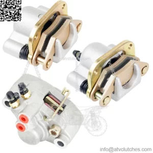 Front And Rear Brake Caliper W/ Pad For Polaris Trail Boss 325 2000 (For: Polaris)