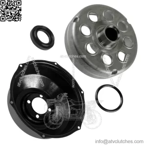 43620-HP5-600 Rear Brake Drums & Seals For Honda Rancher 420 TRX420 2007-2013