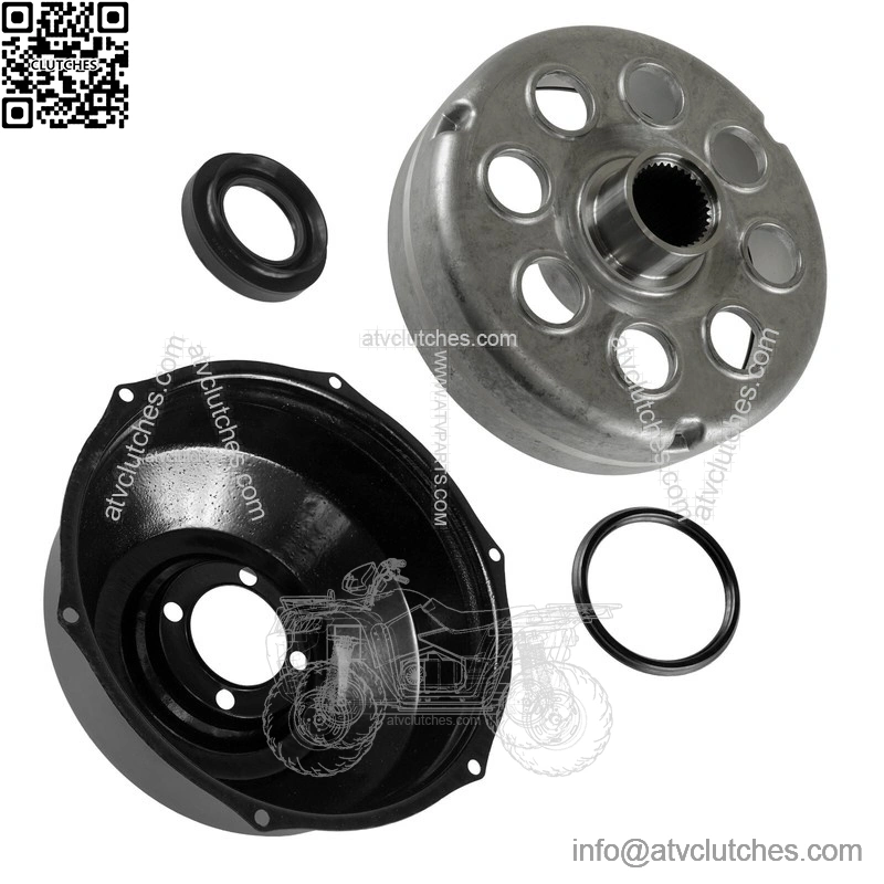 43620-HP5-600 Rear Brake Drums & Seals For Honda Rancher 420 TRX420 2007-2013