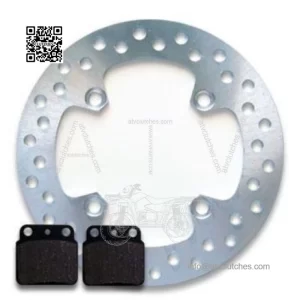 Rear Brake Disc Rotor + Pads for Suzuki LTZ 400 LTZ400 Quadsport (2003-2014) NEW