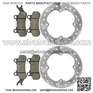 Can-Am Maverick X3 Max R 2018-2019 Front/Rear Brake Rotor w/Pads