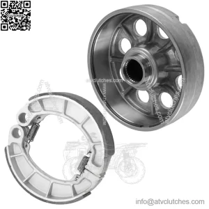 Rear Brake Drum & Shoes for Honda Rancher 420 TRX420FM/FE (2007-2024)