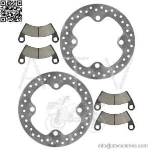 Front Brake Rotors & Pads for Polaris RZR XP 1000/RZR XP 4 1000 (2014-2025)