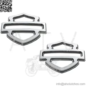 2pcs New Custom Badges Double Layer Emblems Replacement for Harley CVO Custom Tank Emblems (Chrome),Front Rear LED Fender Tips Lights Mud Guards Compatible for Harley Davidson Electra Glide Road King Heritage Softail,Sissy Bar Backrest Luggage Rack Side Plate mounting Bracket Grommet Bushing for Harley Touring,5" Stretched Extended Saddlebags 6X9" Speaker Lids Rear Fender Fit For Harley Touring Road King Electra Glide Street Glide Road Glide Ultra 2009-2013,Layback LED Tail Lamp Rear Brake Light Smoked Taillights Assembly Compatible with Harley Davidson Sportster 883 1200 Dyna Road King Electra Glide Softail Street Glide Touring(Black)