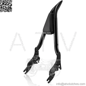 Sissy Bar For Harley Davidson Touring 28" Detachable Rear Passenger Backrest Quick Release Compatible With Road King Road Glide Street Glide Electra Glide Road King 2009-2023