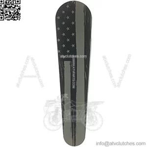 Kustom Cycle Parts Premium Aftermarket Black and Grey American Flag Dash Insert! Fits Harley Davidson 2008-2020 Street Glides and 2010-2020 Road Glides. Made in USA 08-20 Street/Road Glide Dash Insert