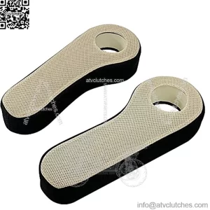 Golf Cart Rear Seat Arm Rest Cover Breathable Washable Polyester Mesh Cloth for EZGO Club Car Yamaha 1 Pair of armrest Cover