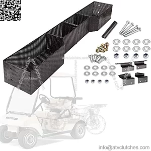 Golf Cart Front Inner Storage Utility Basket for 2001-up Club Car DS& Precedent, Dash Storage Box Tray Organizer