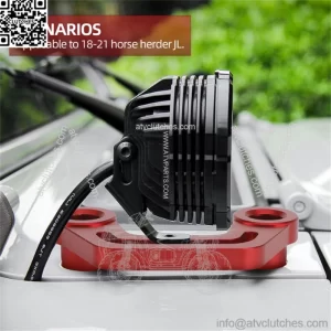 Suitable for 18-23 Jeep Wrangler Jeep Wrangler JL/JLU modified spotlight bracket