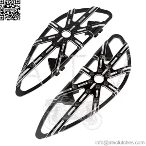 Arlen Ness 10-Gauge Driver Floorboards For Harley