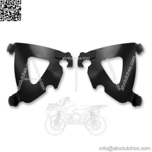Memphis Shades Road Warrior Plates Only Kit For Harley