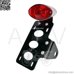 TC Bros Cateye Side Mount Tail Light / License Plate Bracket