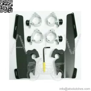 Memphis Shades Batwing Trigger-Lock Mount Kit For Harley