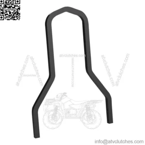 Drag Specialties 9 7/8" Sissy Bar For Harley 2010-2023