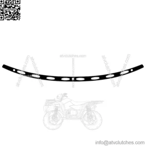 Memphis Shades Oval Windshield Trim For Harley Touring