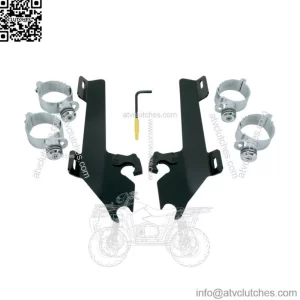 Memphis Shades Batwing Fairing Trigger-Lock Mount Kit For Victory