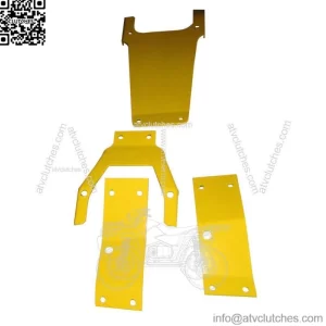Seat Brackets 4 Piece Set Yellow/Green Fits John Deere 3020 4230 4000 4430 4020
