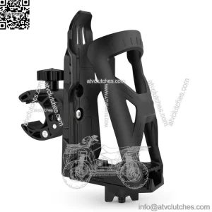Universal ATV Cup Holder Bottle For 4 Wheeler Kayak Scooter Golf Cart Wheelchair (For: More than one vehicle)