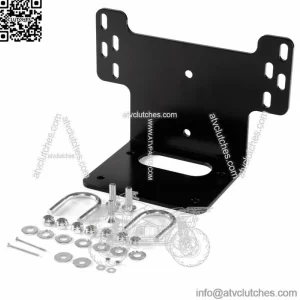 Heavy-Duty UTV Winch Mount Bracket Kit for 2005-2016 Kawasaki Mule 600 610 4x4