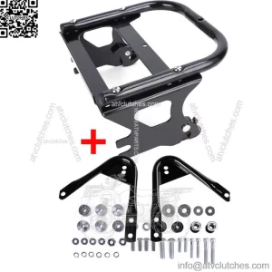 Quick Detach Two up Tour Pack Rack Mount + Docking Kits For Harley Touring 97-08