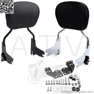 Quick Release Sissy Bar Backrest / Docking Hardware For Harley Touring FLH 97-08