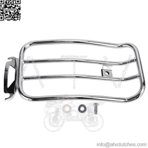 Rear Fender Solo Seat Luggage Rack For Harley Road King Street Glide Tour 97-15