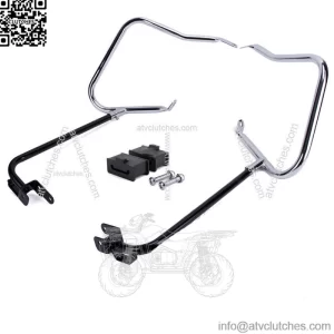 Saddlebag Bracket Guard Crash Bars For Harley Touring Street Glide FLHX 2014-23