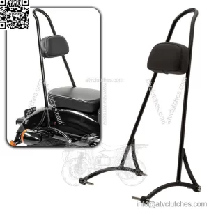 Tall Sissy Bar Passenger Backrest for Harley Sportster XL Iron 883 1200 48 72 XR