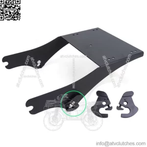Two Up Tour Pack Pak Trunk Mount Bracket Rack for Harley Electra Glide Road King