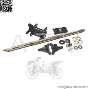 Complete Rear Axle Bearing Carrier Hubs for Coolster 3050D 3125R ATV QUAD AX20