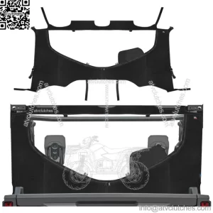 KEMIMOTO Soft Rear Panel for Honda Pioneer 1000/1000-5 2016-2023  #0SR95-HL4-211